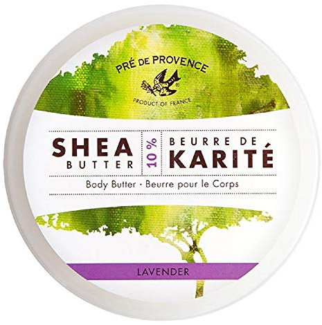 Pre de Provence Beurre De Karité Moisturizing Collection, Shea Butter Enriched Nourishing, Body Butter, 500 ML, Lavender