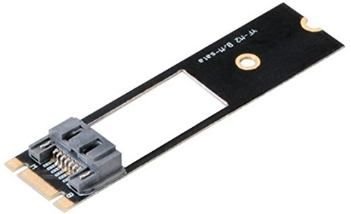 Akasa M.2 - SATA Black Cable Adapter (M.2, SATA, Male connector/Female connector, Black)