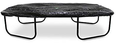 EXIT TOYS Rechteckige Trampolin Abdeckung - Schützt vor Wetter und Schmutz - Schutzhülle für rechteckige Trampoline - Wasserabweisend - 214x366cm