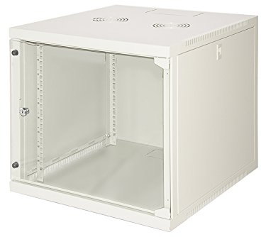 LINK LK1909U66G Armadio Rack 19 9 Unità da Muro 490X 540 X Profondità 600 mm, Grigio Chiaro
