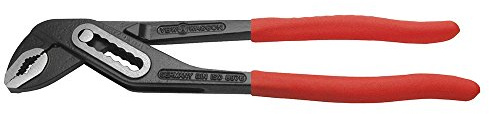 VBW Wasserpumpenzange | Länge 160 mm, 6x verstellbar, selbstklemmend, kraftsparend & abrutschsicher, max. Öffnung: 26 mm | Made in Germany