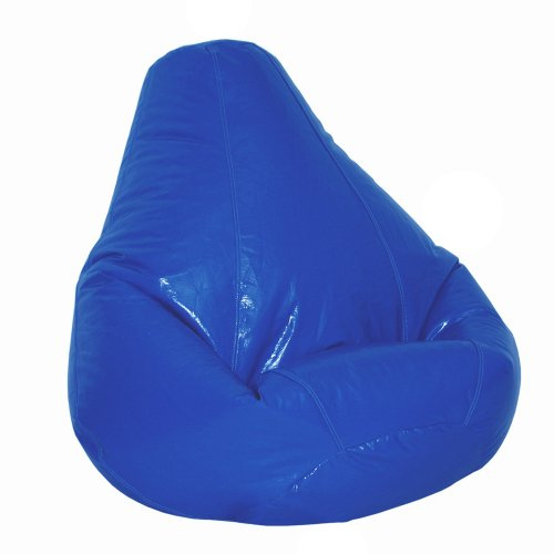 American Furniture Alliance Wetlook Bean Bag Extra Large, Ntcl Blue