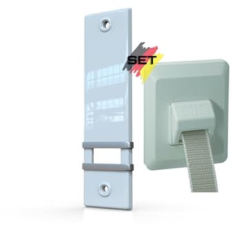 2ér SET Gurtwicklerblende (LA 160mm) & ESM Gurtführung im SET. Ideal für das Nachrüsten – OHNE GURTAUSBAU – bis 15% günstiger als der Einzelpreis