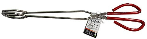 Weis Servier-/ Grillzange aus Edelstahl mit einer Länge von 38cm, 17638, Silber