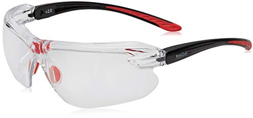 Bollé Safety IRIDPSI2, Einheitsgröße, klare Objektive, Serie IRI-s, One Size über der Brille - klar
