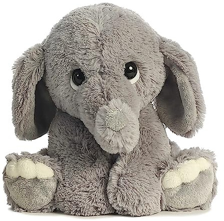 Ebba Lil Benny Phant 9 Grey Playful Baby Stuffed Animal