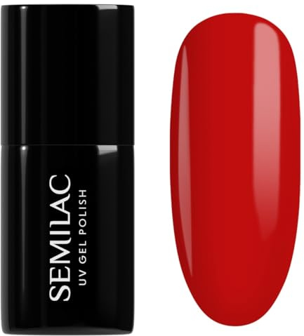 Semilac UV Nagellack 063 Legendary Red 7ml