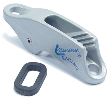 CLAMCLEAT Angeln Accessoires Clamcleat Trapez und Niederholerklemme aus Alu, 49549