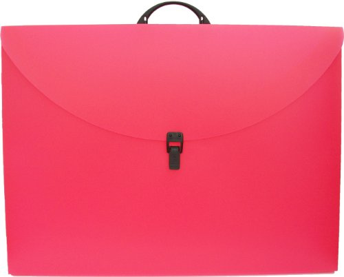 West A2 Art Folder Raspberry