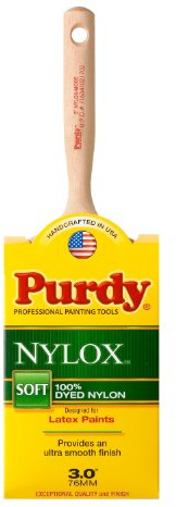 Purdy 144228230 Nylox Series Mode Flat Trim Paint Brush, 3 inch