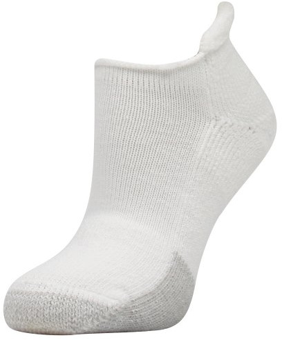 Thorlos Womens Max Cushion Rolltop Tennis Sock, White, Medium US