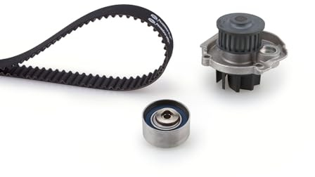 GATES KP15626XS Wasserpumpe + Zahnriemensatz Zähnezahl: 125 22 mm mit Wasserpumpe | Kompatibel mit: FIAT PANDA, PANDA Kasten/Schrägheck