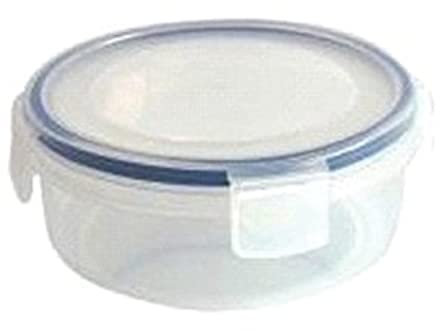 Addis 570 ml Clip and Close Round Food Storage Container, Clear