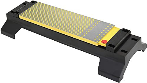 DMT DuoSharp - Piedra fina y gruesa con base (8 pulgadas)