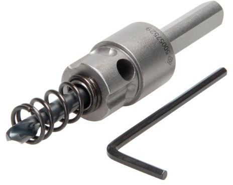 Greenlee 645-011 Small Arbor for 5/8 - 2-1/4 Kwik Change Carbide-Tipped Hole Cutter