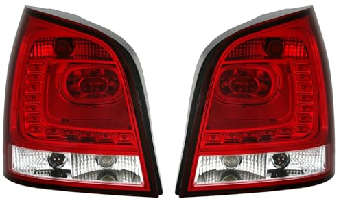 Eagle Eyes LED Rückleuchten Set in Rot-WeiàŸ | LED, Rot, Weiß, 2-teilig, Anschluss über OE Stecker, inkl. Widerstände,