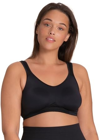 Dorina Dam sport-BH, FLEX D1901A, svart vit, svart, 95C