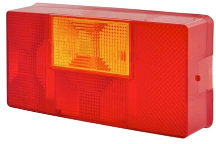 HELLA 9EL 136 833-001 Ljusglas, kombinationsbakljus - ECE - Vänster, Blinkers / bromsljus / registreringsskyltsljus / bakljus