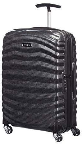 Samsonite Lite-Shock - Spinner S, Handgepäck, 55 cm, 36 L, Schwarz (Black)