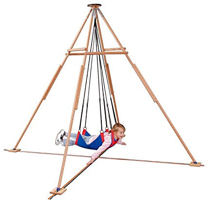 Pedalo® Pyramido® I Hängemattengestell I Aufhängeset I Garten I Klappbar I Hängestuhlgestell