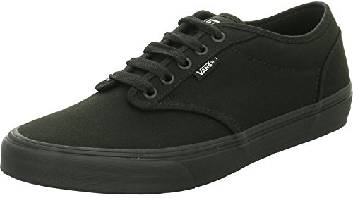 Vans Atwood Canvas sneakers för män, svart ripstop svart Ebony Ved, 46 EU, Svart canvas, 41 EU