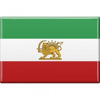 Küchenmagnet - Länderflagge Iran - Gr.ca. 8x5,5 cm - 38482 - Magnet
