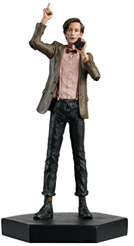 Doctor Who Figurine Collection - Figure #1 - 11th Doctor Who Matt Smith - Hand Painted 1:21 Scale Model - Collector Boxed