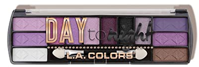 L.A. Colors Day to Night Eyeshadow Palette (CES427 Twilight)