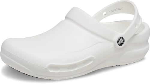 Crocs Unisex Erwachsene Bistro Work Clog Clog, White, 41/42 EU