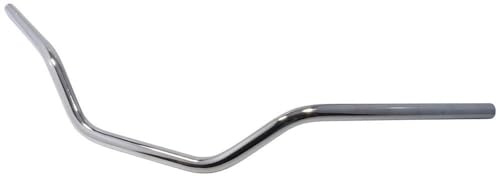 TRW Lucas Stahllenker ABE 22mm Classic High Stahl, verchromt MCL110SC | Universeller Lenker aus Stahl, 22mm/7/8 Zoll, 810mm breit, 3-fach beschichtet, KBA-Nummer, Lieferumfang 1x Lenker, Chrom