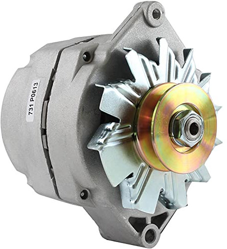 DB Electrical ADR0173 Traktor-Generator, 1-Draht-Alternator mit 1/2 Zoll Riemenscheibe, kompatibel mit/Ersatz für John Deere Gehäuse/63 A, 12 Volt, CW