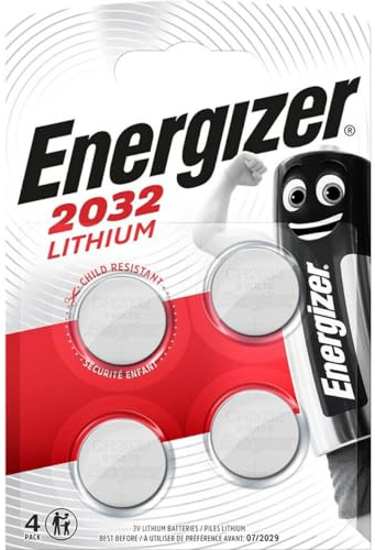Energizer 6 Stück je 4 Batterien Lithium CR 2032 Maxi