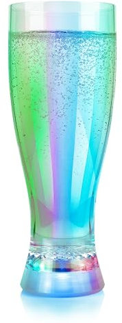 Strobing Beer Glass Light up Full Size Pint Glass - The Glowhouse