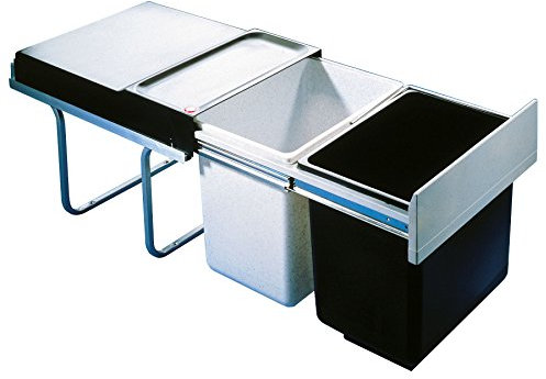 Einbau-Abfallsammler Raumspar-TANDEM 40/2