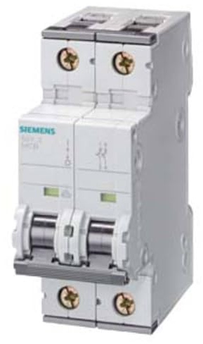 Siemens – Leitungsschutzschalter 70 accesoriable 10 kA curva-b 1 Polo + Neutral 16