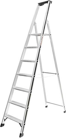 Hymer Aluminium Pro Step Ladder 7 Tread Step Ladder, 7002607