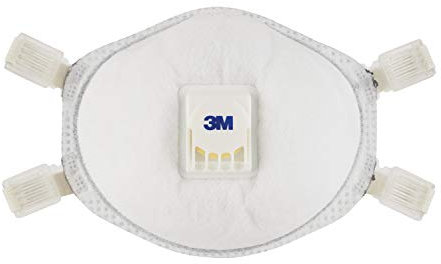 3M 9928C1 Respiratore per Saldatura con Valvola, Bianco