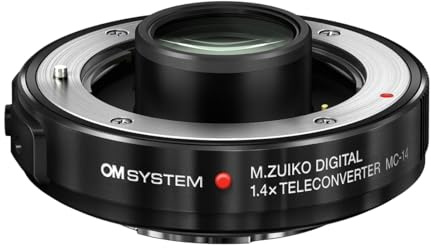 OM System Olympus MC-14 1.4X Teleconvertidor para Lentes M40-150mm y 300mm f4.0 Pro (Negro)