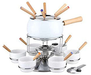 Fondue Set 23 Acero inoxidable SM.Blanco