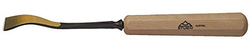 Stubai Stechbeil Form 34 + Heft scharostfrei geschliffen, SB Verpackung, 45 mm, 523445