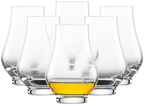 SCHOTT ZWIESEL Whisky Nosing Tumbler Bar Special (6er-Set), spezielles Nosing Glas für Whisky, spülmaschinenfeste Tritan-Kristallgläser, Made in Germany (Art.-Nr. 118742)