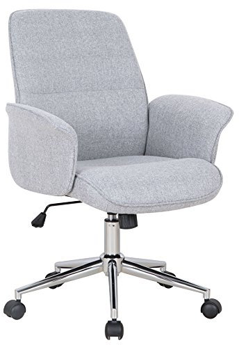 SixBros. Bürostuhl Grau Stoff - CX0704M/2488