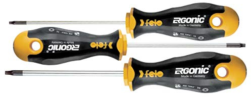 Felo Schraubendreher Satz ERGONIC, 3-tlg Torx 10,15 und 20