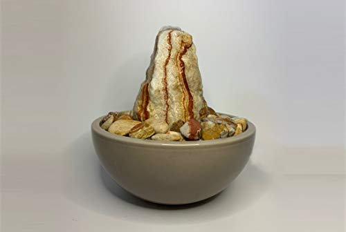 Zimmerbrunnen Regenbogen Sandstein Brunnen 23 cm