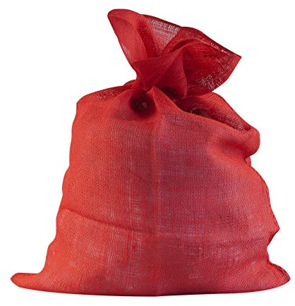 Windhager Saco de Yute Multifuncional, protección Invernal para Plantas en macetas y macetas, Rojo, 70 x 100 cm, 06070