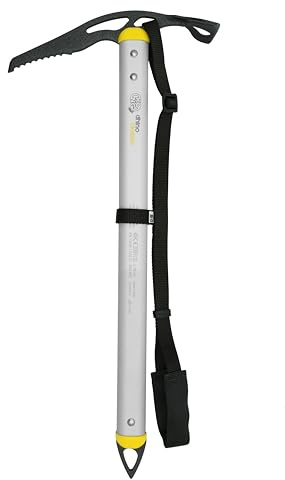 Kong. Dhino Classic. Piccozza da Alpinismo. Corpo in Alluminio Leggero, Becca e Puntale in Acciaio Zincato. Grip Superiore. Certificata CE EN 13089/1. Made in Italy. 50cm. 395g.