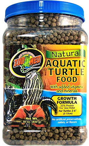 Zoo Med Aquatic Turtle Food Growth Formula 30 oz.
