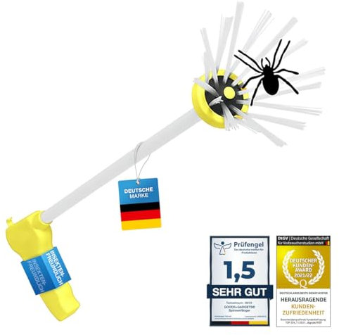 Spinnenfänger Spider-Catcher Insektenfänger | Mit dem Langen Greifarm Fänger nie mehr Angst vor Spinnen