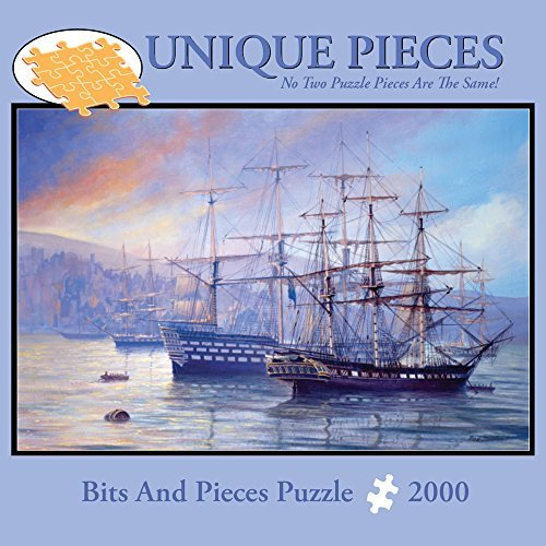 Bits And Pieces - 2000 Piece Jigsaw Puzzle - Frigate - By Artist Rob Johnson