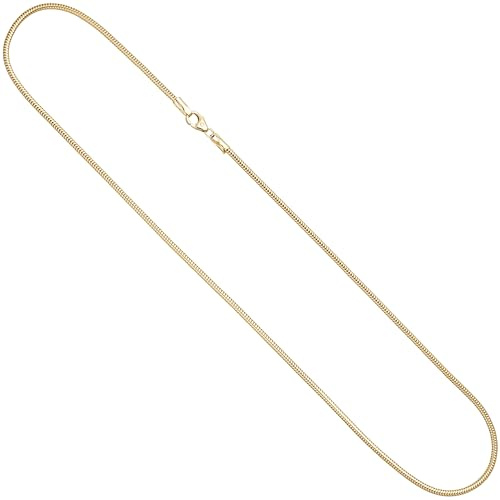 Jobo Damen Goldkette Schlangen-Kette aus 8 Karat 333 Gold 1,9 mm